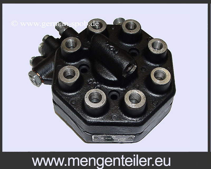 0438100050 | 0 438 100 050 Fuel Distributor | Repair | Mercedes Benz Ferrari  - mengenteiler.eu